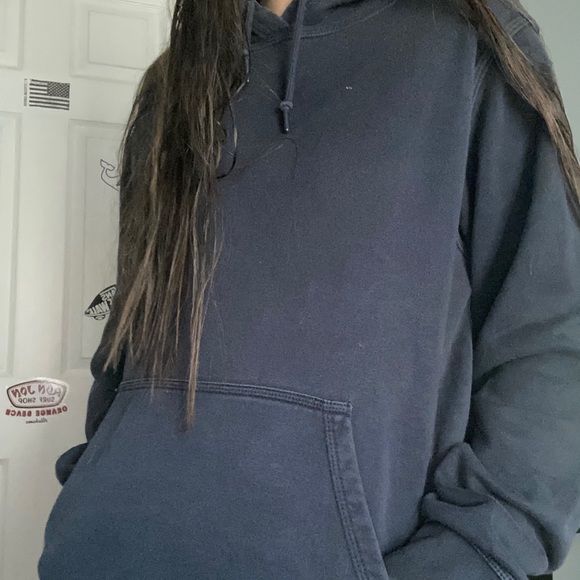 Navy Nike hoodie - Picture 2 of 2